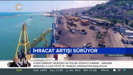 Türkiye'nin ihracatı geçen yıla göre %7,9 yükseldi