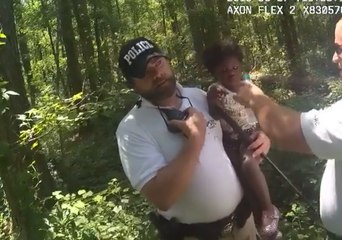 Georgia Police Rescue Toddler Lost in Woods
