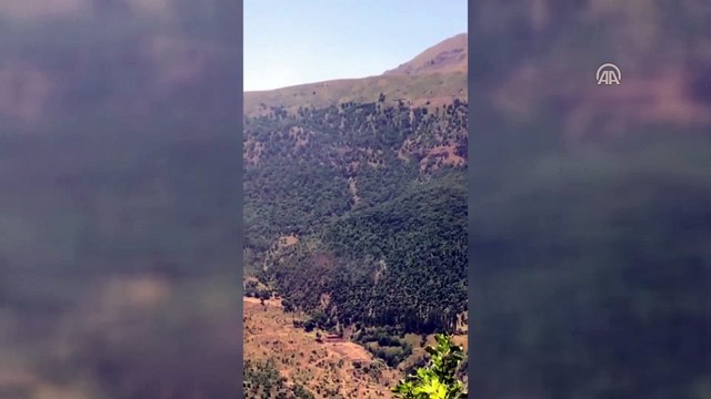 10 terörist etkisiz hale getirildi - Operasyon anını vatandaşlar kaydetti - BİTLİS