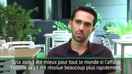 Interview - Contador : "Froome ? Ce n'est pas une situation idéale"