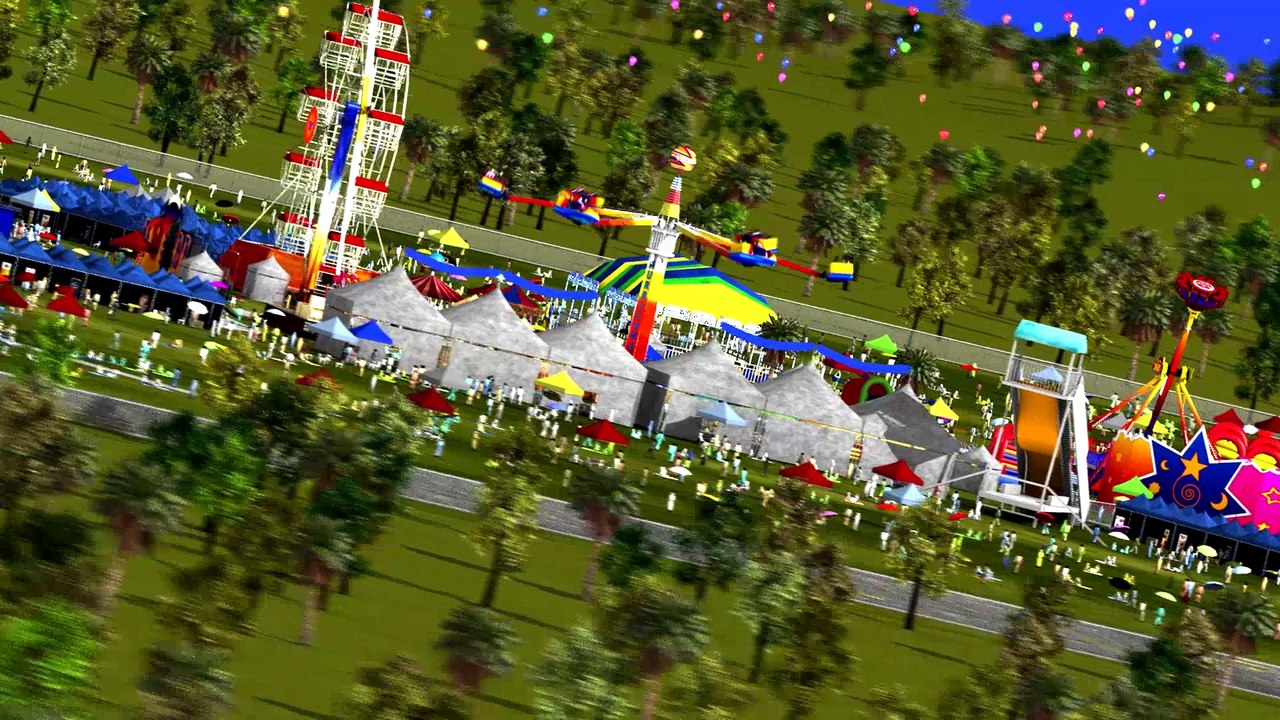 Festival flyover