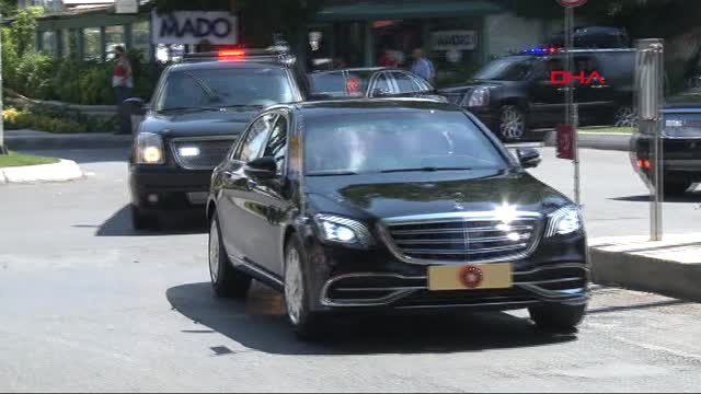 İstanbul Cumhurbaşkanı Erdoğan Ankara'ya Gitti