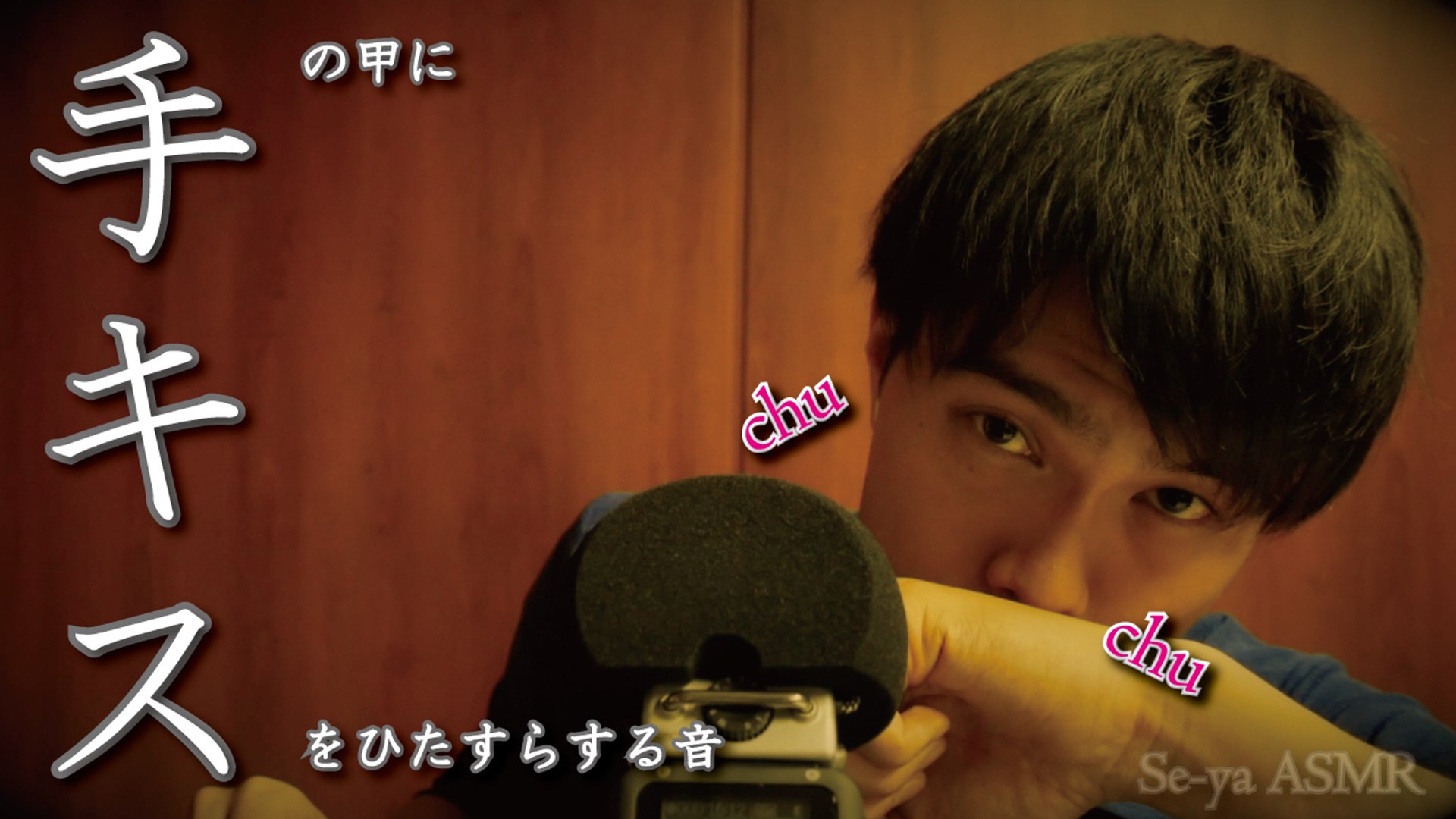 ASMR]手の甲にキスするリップ音Mouth sound(Kiss & Lip sound)입 소리 - 動画 Dailymotion