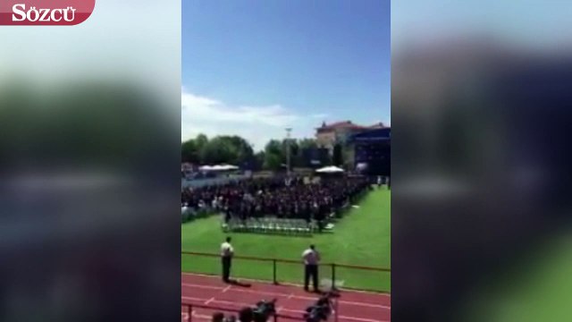 Boğaziçi Üniversitesi'ne bu protesto damgasını vurdu