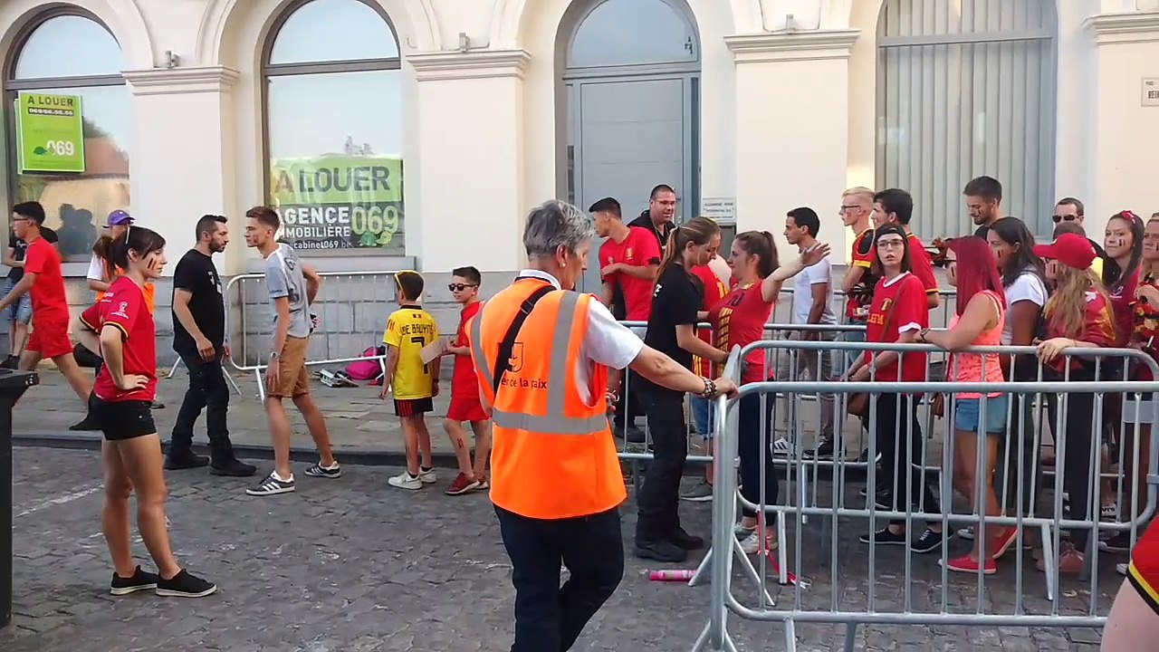 Tournai: Match Diables Rouges 28 juin 2018