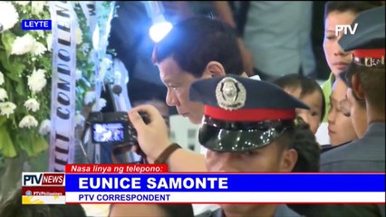 Pangulong #Duterte, nakiramay sa pamilya ng mga nasawi sa ‘misencounter’