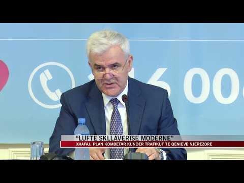 Xhafaj: Plan kombëtar kundër trafikut të qenieve njerëzore - News, Lajme - Vizion Plus