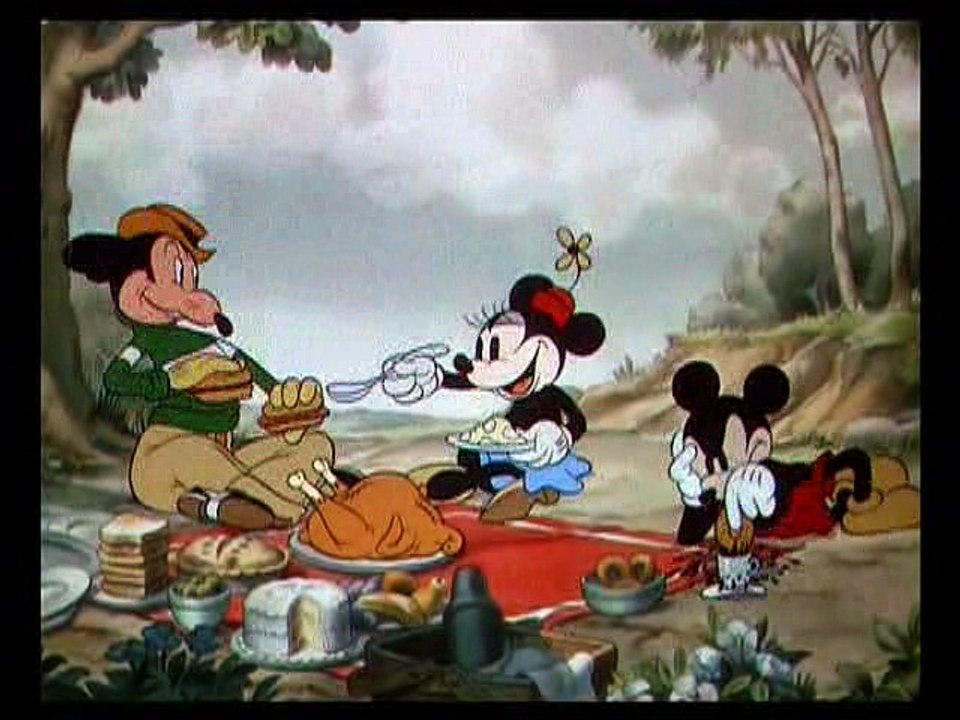 Mickey Mouse, Minnie Mouse - Mickey's Rival  (1936)