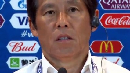 西野 朗 ポーランド戦　試合後インタビュー【2018 FIFAワールドカップ】