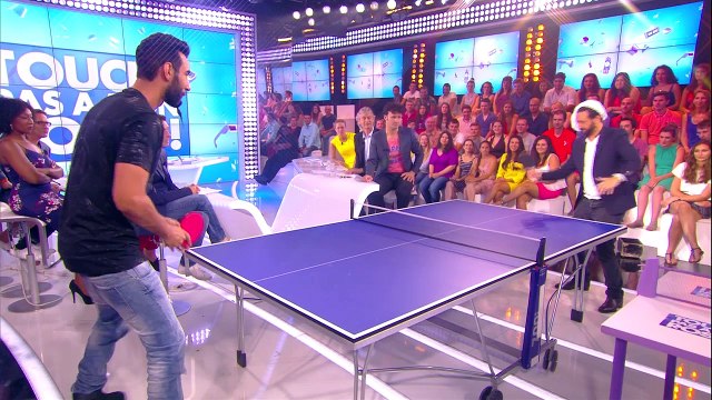 Il y a trois ans dans TPMP... Cyril Hanouna affrontait La Fouine au ping-pong (vidéo)
