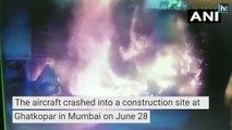 Watch the fresh footage of the plane crash in Mumbai