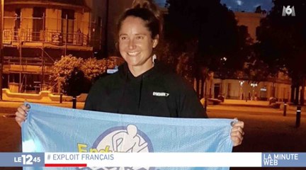 Elle fait Londres - Paris en triathlon - ZAPPING ACTU HEBDO DU 30/06/2018