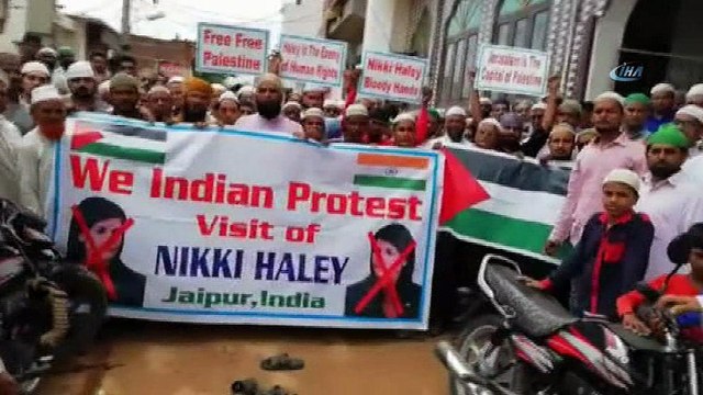 - Nikki Haley'in Hindistan Ziyareti Protesto Edildi