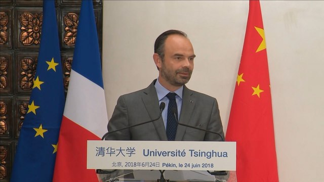 Chine : discours du Premier ministre à l'université de Tsinghua de Pékin