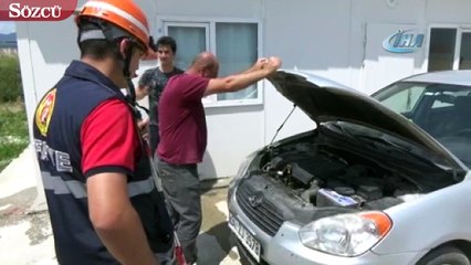 Yılanı çıkarmak için 3 saat uğraştılar ama…