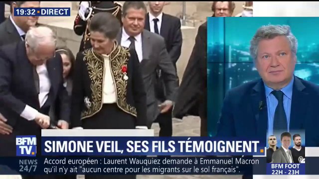 Simone Veil au Panthéon: C'est une sorte de cadeau , estime son fils Jean Veil