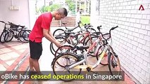 “There’s nothing I can do”: oBike users are not happy after the company ceased operations in Singapore.