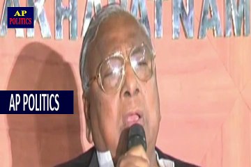 V Hanumantha Rao Supports Chandrababu Deeksha, Says NDA Cheated AP People-AP Politics