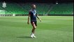 Ramos se reta a hacer toques en el entrenamiento de España