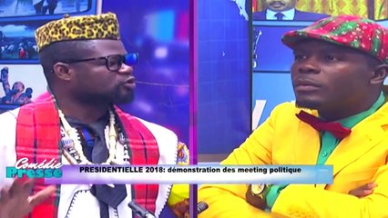 COMÉDIE PRESSE, 09/06/2018: "PRÉSIDENTIELLE 2018: Démonstration des meeting politique"