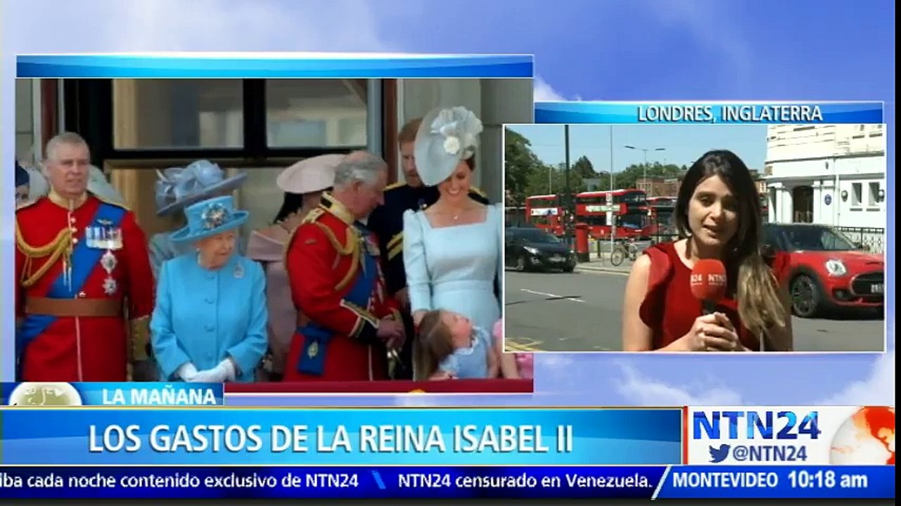 Gastos de la reina Isabel II aumentaron un 13 % en el último año fiscal