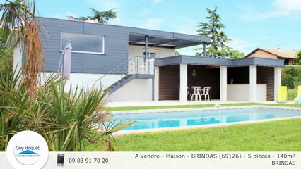 A vendre - Maison - BRINDAS (69126) - 5 pièces - 140m²