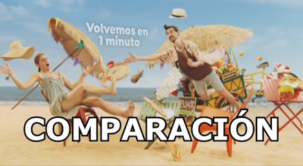 Antena 3 - Comparación cortinilla 1ª versión y 2ª versión (Verano 2018)