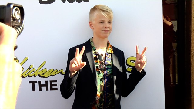 Carson Lueders Chicken Girls: The Movie Premiere Red Carpet