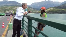 D!CI TV : les travaux spectaculaires sur le pont de Savines-le-lac