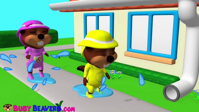 Incy Wincy Spider | Popular Nursery Rhymes by Busy Beavers, Kids Songs, 3D Baby Learning