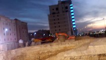 اكبر حفرية اساس بناء في الدمام(الضهران ) السعودية