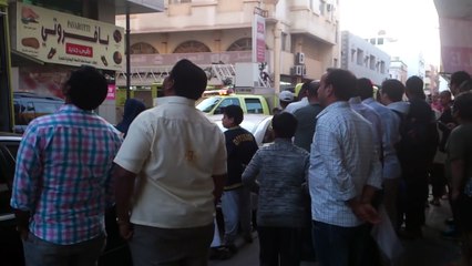 حريق في الخبر حي الخبر الشماليه االيوم