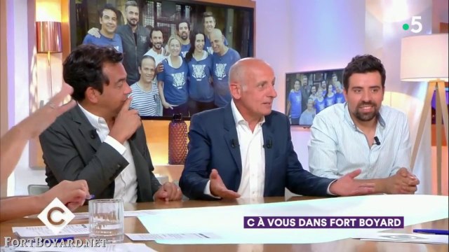 Fort Boyard 2018 : extraits en avant-première de l'émission du 7 juillet 2018 dans C à vous (29 juin 2018)