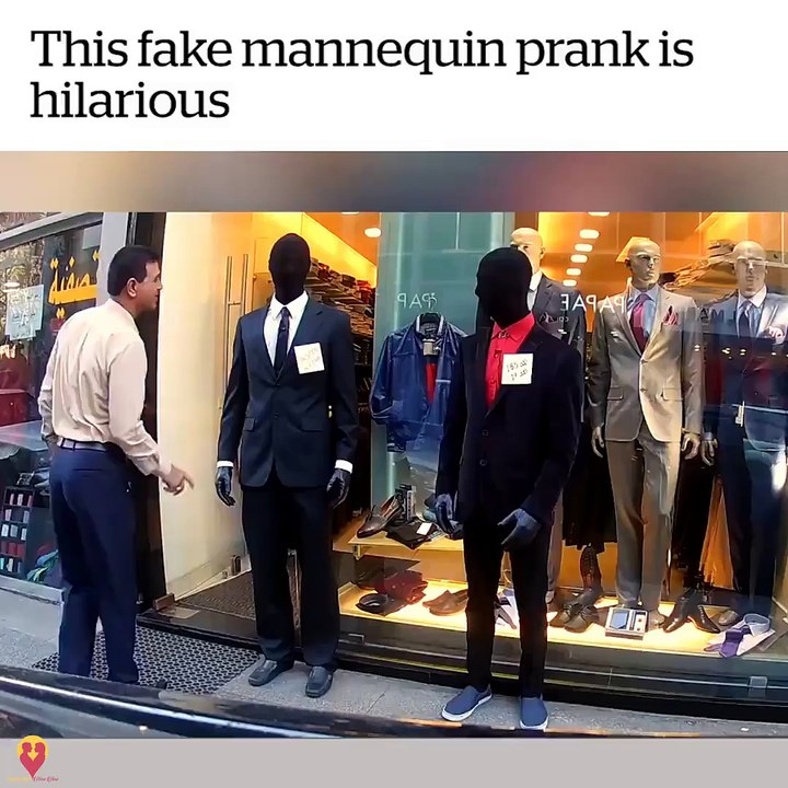 The Fake Mannequin Prank