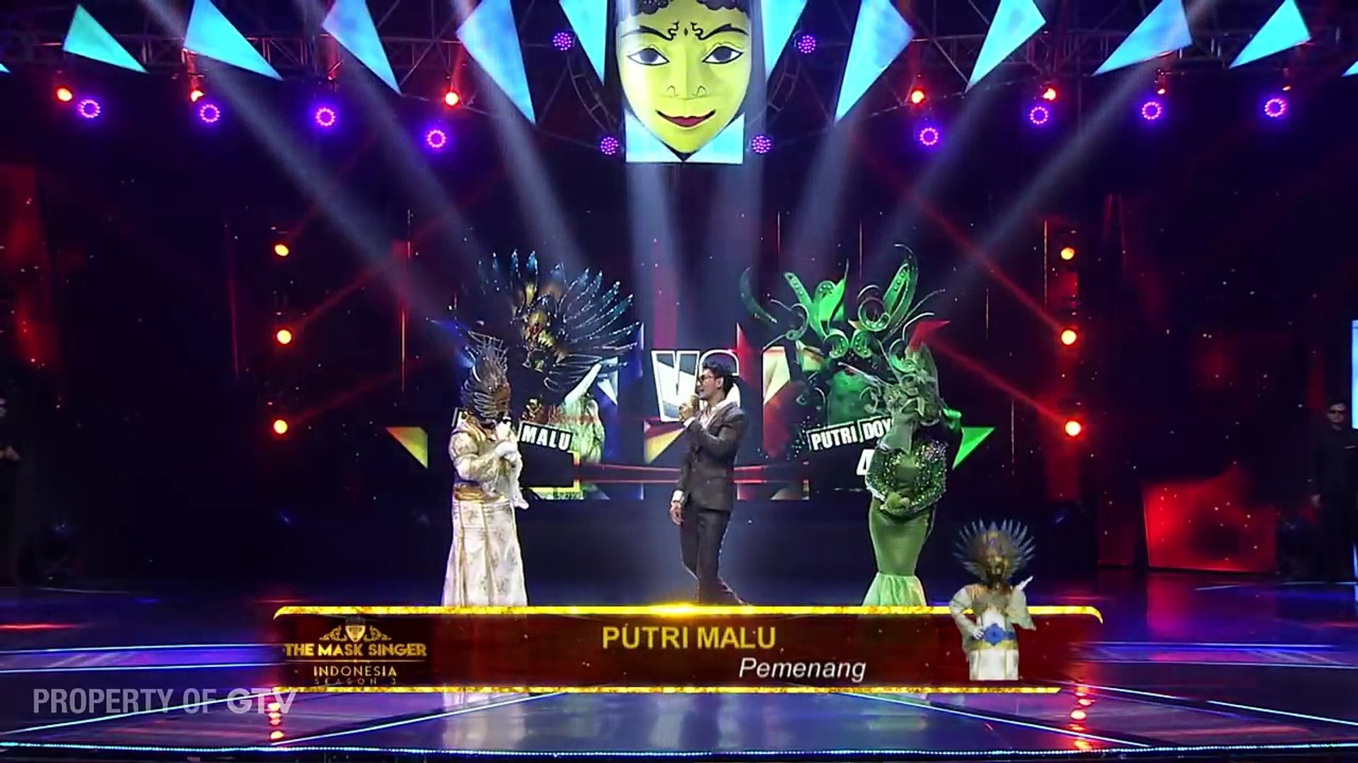 Mask Singer Saison 3 épisode 2 Ketebak!Putri Malu VS Putri Doyong, Dibalik Topeng Ternyata Penyanyi! |The Mask  Singer S3 Eps.7(3/6) - Video Dailymotion