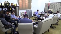 #ليبيا_الآن | #فيديو | إلتقى رئيس الحكومة المؤقتة عبدالله الثني عدد من أعضاء مجلس النواب، الذين قدّموا التهنئة بقرار المشير خليفة حفتر بتسليم الموانئ النفطية لل