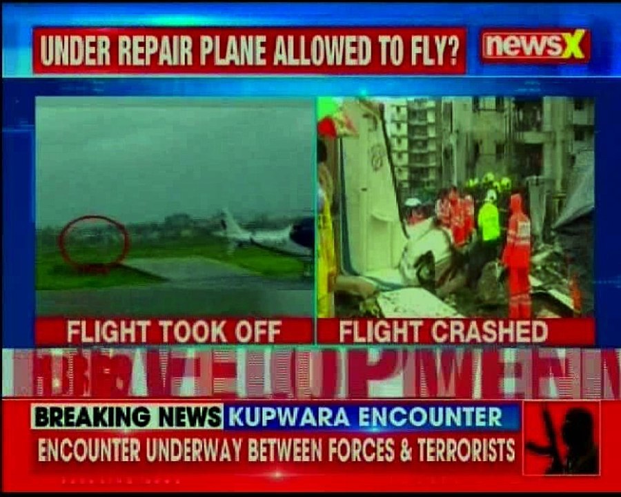 Mumbai plane crash Aircraft didn't have DGCA approval; under repair plane allowed to fly