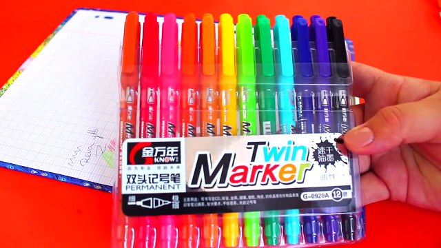 Haul back to school et test fournitures fun bizarres┃Reva ytb