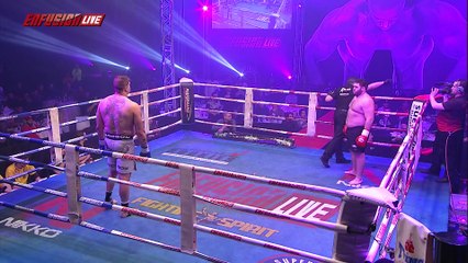 Ismael Lazaar Morocco vs Andrew Thomson South Africa Enfusion Live Antwerp Belgium