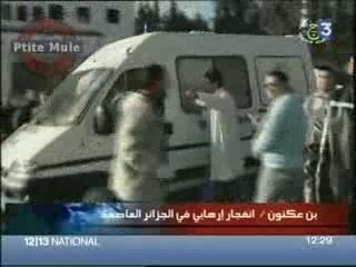 N. Sarkozy condamne les attentats d'Alger