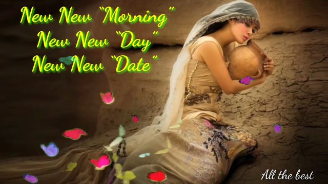 Good morning Video - Whatsapp, Wishes.. Greetings... Sweet & Beautiful Video.. Messages... Status...