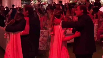 Mukesh Ambani & Isha Ambani's Emotional Dance at Akash and Shloka’s party; Watch Video | FilmiBeat