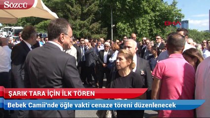 Şarık Tara için ilk tören