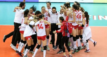 Brezilya'yı Deviren A Milli Kadın Voleybol Takımı, Finale Yükseldi