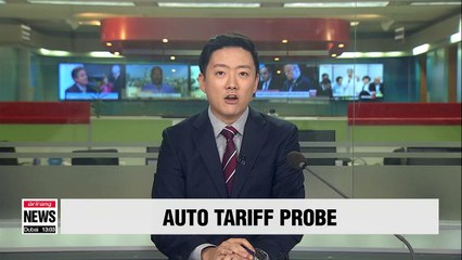 Trump says auto tariff probe will be completed in three to four weeks