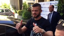 VALON BERISHA ESCE DALLA CLINICA