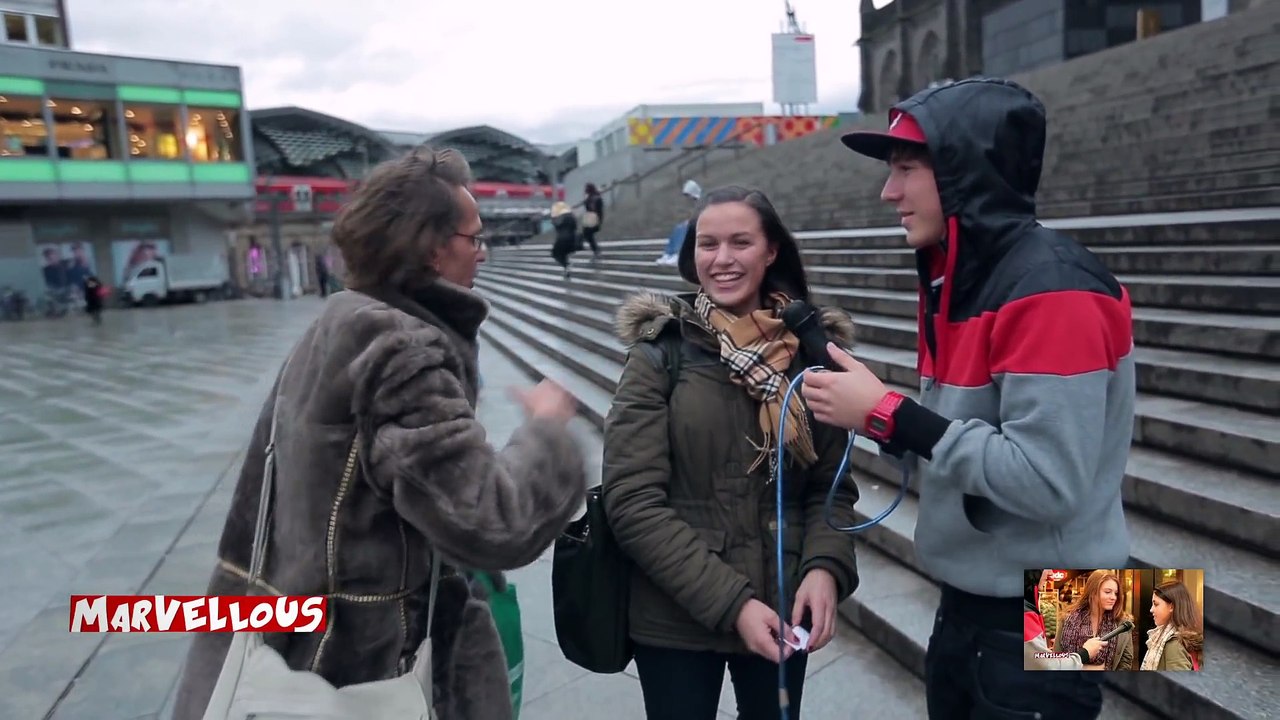 VERRÜCKTER TYP IN KÖLN! Uncut