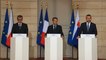 Déclarations à la presse avec Andrej Babis, Premier Ministre de la République tchèque et Peter Pellegrini, Premier Ministre de la République slovaque.