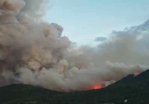 Colorado Wildfire Burns Structures as it Spreads into Huerfano County