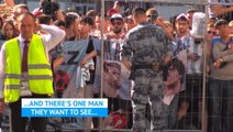 Behind the Scenes - Argentina fans await Messi arrival ahead of France clash